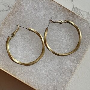 Elegant Gold Hoop Earrings